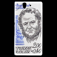 Coque Sony Xperia Z Timbre France Stendhal