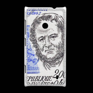 Coque Nokia Lumia 520 Timbre France Stendhal