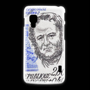 Coque LG L5 2 Timbre France Stendhal