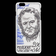 Coque iPhone 6Plus / 6Splus Timbre France Stendhal