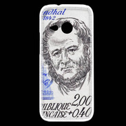 Coque HTC One Mini 2 Timbre France Stendhal