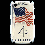 Coque Blackberry 8520 Timbre vintage USA