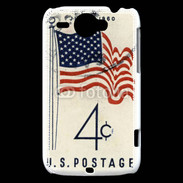 Coque HTC Wildfire G8 Timbre vintage USA