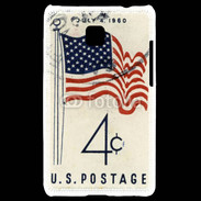 Coque LG Optimus L3 II Timbre vintage USA
