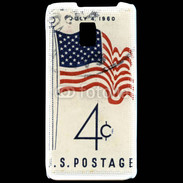 Coque LG P990 Timbre vintage USA