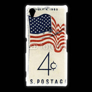 Coque Sony Xpéria Z1 Timbre vintage USA