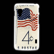 Coque LG L5 2 Timbre vintage USA