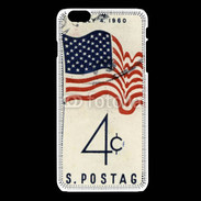 Coque iPhone 6Plus / 6Splus Timbre vintage USA