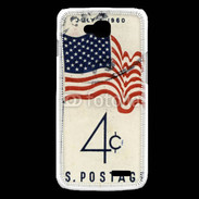 Coque LG L90 Timbre vintage USA