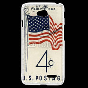 Coque LG L70 Timbre vintage USA