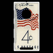 Coque Nokia Lumia 830 Timbre vintage USA