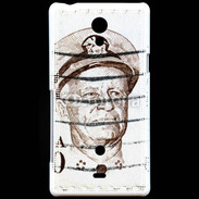 Coque Sony Xperia T Timbre USA Nimitz