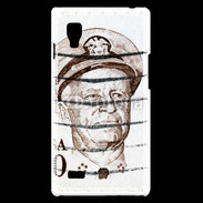 Coque LG Optimus L9 Timbre USA Nimitz
