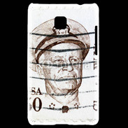 Coque LG Optimus L3 II Timbre USA Nimitz