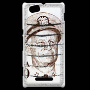 Coque Sony Xperia M Timbre USA Nimitz