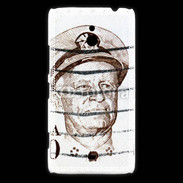 Coque Nokia Lumia 1320 Timbre USA Nimitz