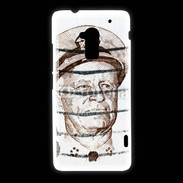 Coque HTC One Max Timbre USA Nimitz