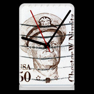 Pendule de bureau Timbre USA Nimitz