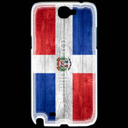 Coque Samsung Galaxy Note 2 Drapeau République Dominicaine