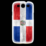 Coque Samsung Galaxy S3 Drapeau République Dominicaine