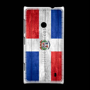 Coque Nokia Lumia 520 Drapeau République Dominicaine