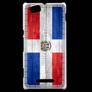 Coque Sony Xperia M Drapeau République Dominicaine