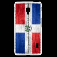 Coque LG F6 Drapeau République Dominicaine