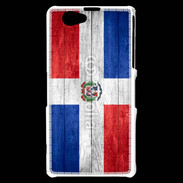 Coque Sony Xperia Z1 Compact Drapeau République Dominicaine