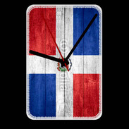 Grande pendule murale Drapeau République Dominicaine