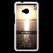 Coque HTC One Snapchat au calme ZG