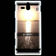 Coque Sony Xperia U Snapchat au calme ZG