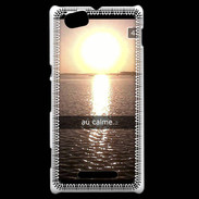Coque Sony Xperia M Snapchat au calme ZG