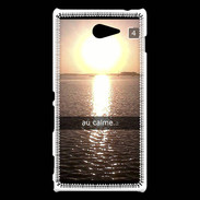 Coque Sony Xperia M2 Snapchat au calme ZG