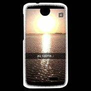 Coque HTC Desire 310 Snapchat au calme ZG