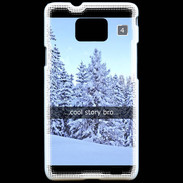 Coque Samsung Galaxy S2 Snapchat Cool Story ZG