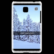 Coque LG Optimus L3 II Snapchat Cool Story ZG