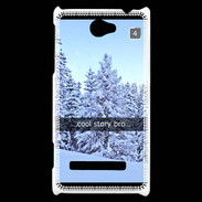 Coque HTC Windows Phone 8S Snapchat Cool Story ZG
