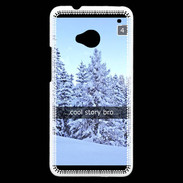 Coque HTC One Snapchat Cool Story ZG