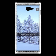 Coque Sony Xperia M2 Snapchat Cool Story ZG