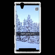 Coque Sony Xperia T2 Ultra Snapchat Cool Story ZG