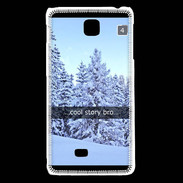 Coque LG F5 Snapchat Cool Story ZG