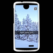 Coque HTC Desire 310 Snapchat Cool Story ZG