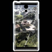 Coque Sony Xperia T Snapchat Yeah ZG