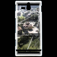 Coque Sony Xperia U Snapchat Yeah ZG