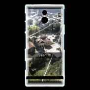Coque Sony Xperia P Snapchat Yeah ZG