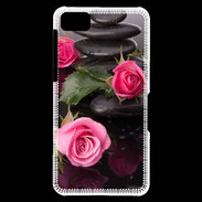 Coque Blackberry Z10 Rose et Galet Zen