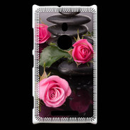 Coque Nokia Lumia 925 Rose et Galet Zen