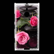 Coque Nokia Lumia 1520 Rose et Galet Zen