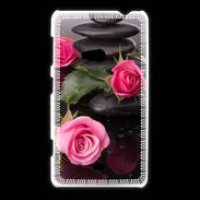Coque Nokia Lumia 625 Rose et Galet Zen