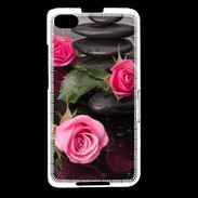 Coque Blackberry Z30 Rose et Galet Zen